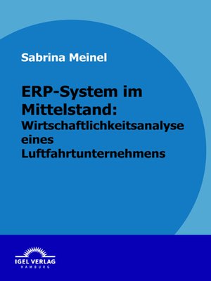 cover image of ERP-System im Mittelstand